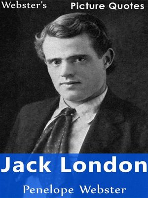 cover image of Webster's Jack London Picture Quotes